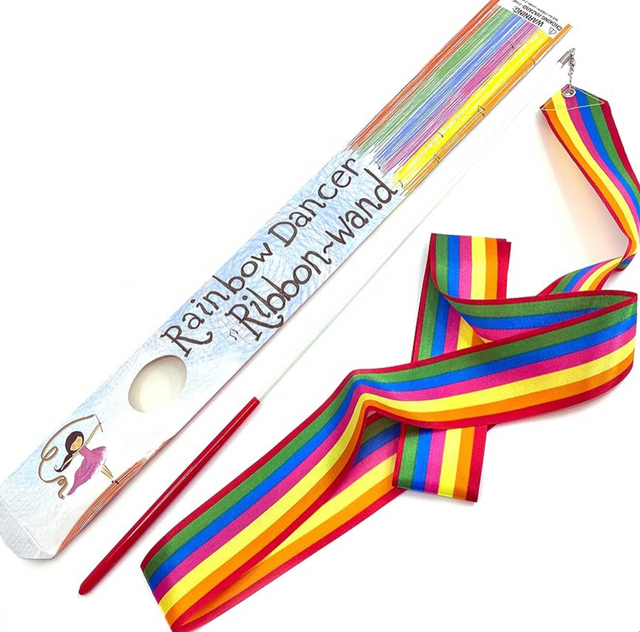 Rainbow Dancer Ribbon